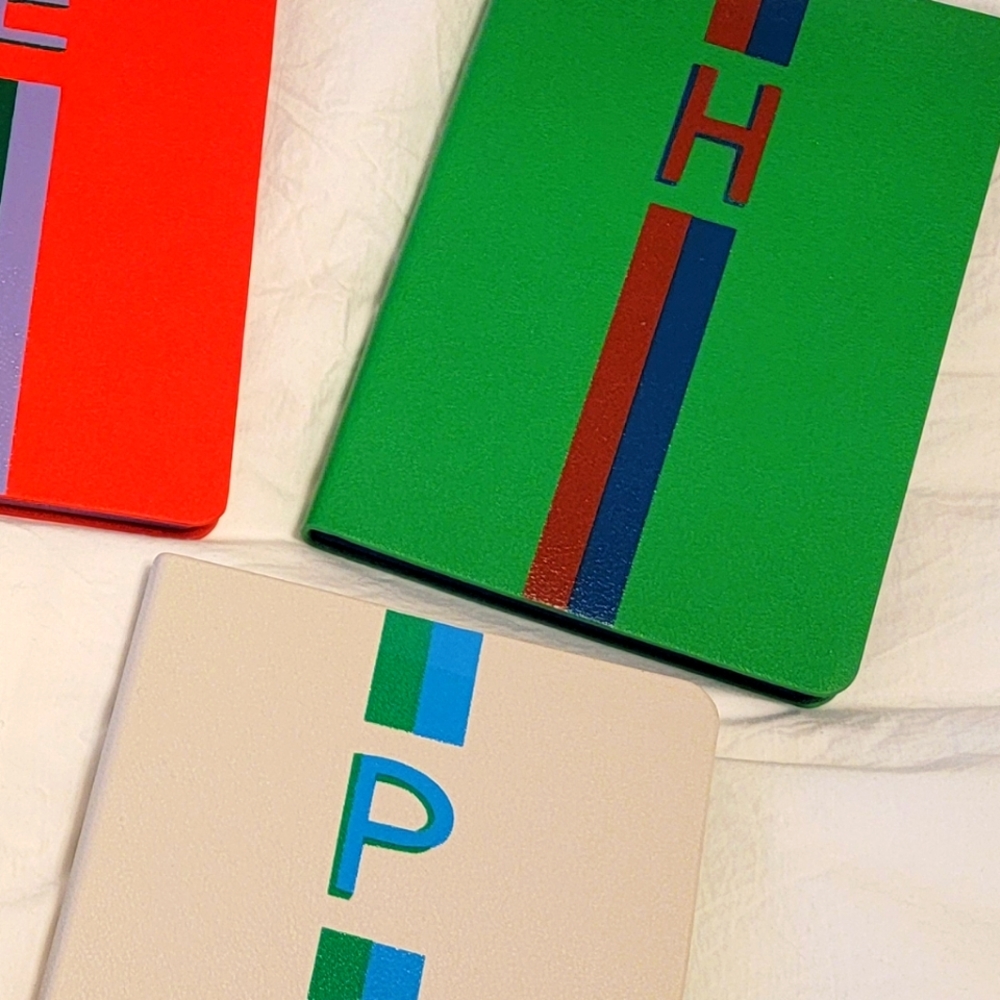 Clare V notebooks "H" and "P" only